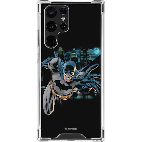 DC Comics Batman All Star Batman & Robin, The Boy Wonder Action Pose Art BY Jim Lee Galaxy S23 Ultra Clear Case