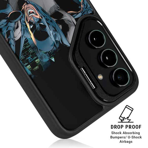 DC Comics Batman All Star Batman & Robin, The Boy Wonder Action Pose Art BY Jim Lee Galaxy S25 Kickstand Case