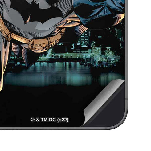 DC Comics Batman All Star Batman & Robin, The Boy Wonder Action Pose Art BY Jim Lee Galaxy S24 Plus Skin