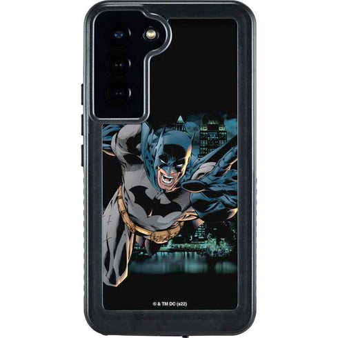 DC Comics Batman All Star Batman & Robin, The Boy Wonder Action Pose Art BY Jim Lee Galaxy S24 Plus Waterproof Case