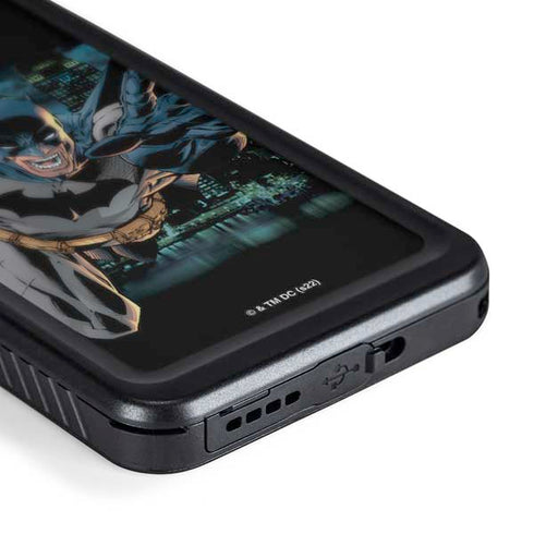 DC Comics Batman All Star Batman & Robin, The Boy Wonder Action Pose Art BY Jim Lee Galaxy S24 Plus Waterproof Case