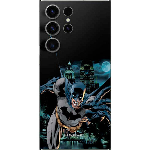 DC Comics Batman All Star Batman & Robin, The Boy Wonder Action Pose Art BY Jim Lee Galaxy S25 Ultra Skin