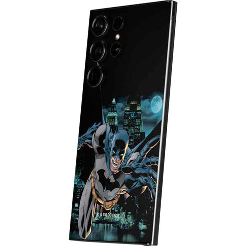 DC Comics Batman All Star Batman & Robin, The Boy Wonder Action Pose Art BY Jim Lee Galaxy S25 Ultra Skin
