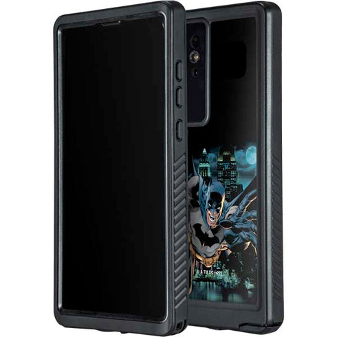 DC Comics Batman All Star Batman & Robin, The Boy Wonder Action Pose Art BY Jim Lee Galaxy S24 Ultra Waterproof Case