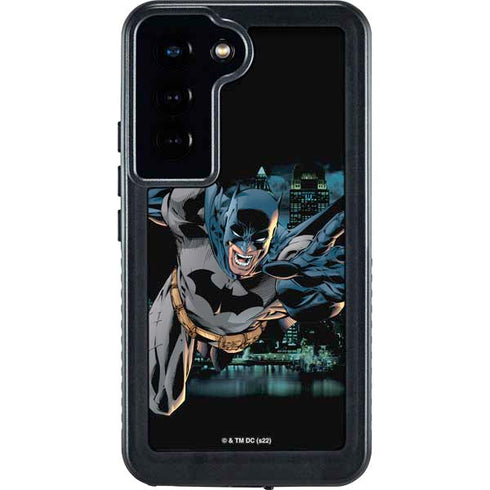 DC Comics Batman All Star Batman & Robin, The Boy Wonder Action Pose Art BY Jim Lee Galaxy S24 Waterproof Case