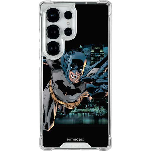 DC Comics Batman All Star Batman & Robin, The Boy Wonder Action Pose Art BY Jim Lee Galaxy S26 Ultra Clear Case