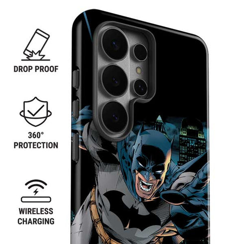 DC Comics Batman All Star Batman & Robin, The Boy Wonder Action Pose Art BY Jim Lee Galaxy S26 Ultra Impact Case