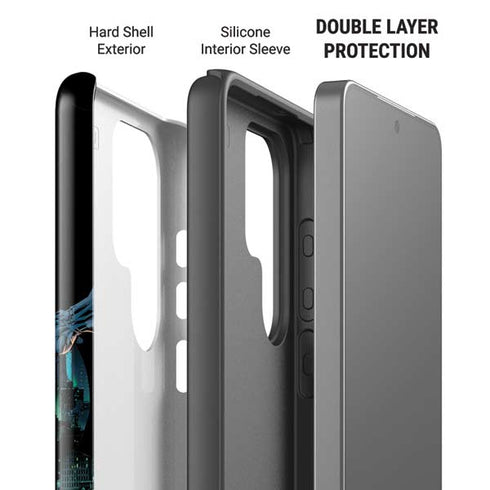 DC Comics Batman All Star Batman & Robin, The Boy Wonder Action Pose Art BY Jim Lee Galaxy S26 Ultra Impact Case