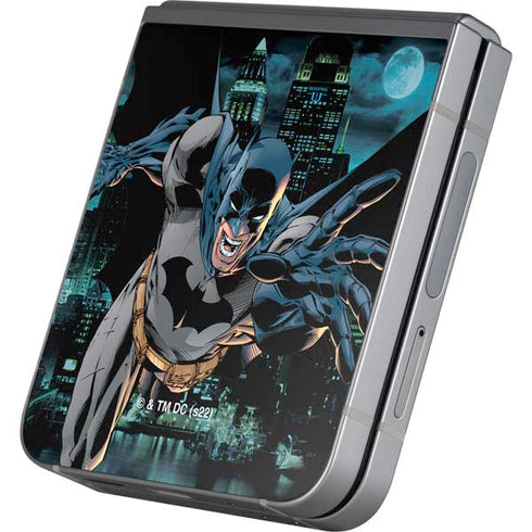 DC Comics Batman All Star Batman & Robin, The Boy Wonder Action Pose Art BY Jim Lee Galaxy Z Flip6 Skin