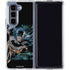 DC Comics Batman All Star Batman & Robin, The Boy Wonder Action Pose Art BY Jim Lee Galaxy Z Fold5 5G Clear Case