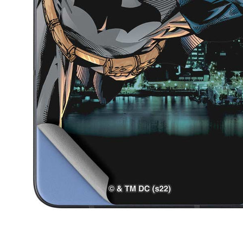DC Comics Batman All Star Batman & Robin, The Boy Wonder Action Pose Art BY Jim Lee Galaxy Z Fold5 5G Skin