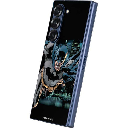 DC Comics Batman All Star Batman & Robin, The Boy Wonder Action Pose Art BY Jim Lee Galaxy Z Fold6 Skin
