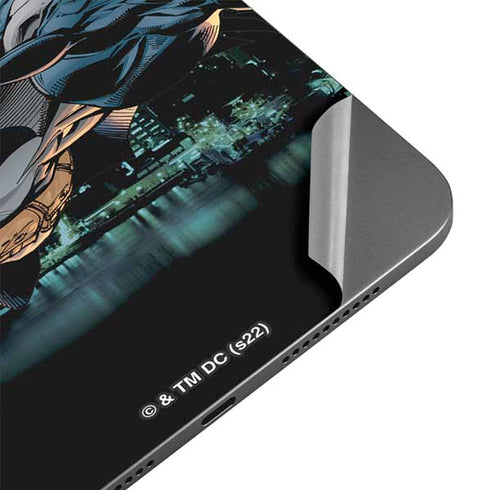 DC Comics Batman All Star Batman & Robin, The Boy Wonder Action Pose Art BY Jim Lee Apple iPad Mini Skin