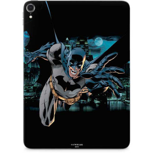 DC Comics Batman All Star Batman & Robin, The Boy Wonder Action Pose Art BY Jim Lee Apple iPad Pro Skin