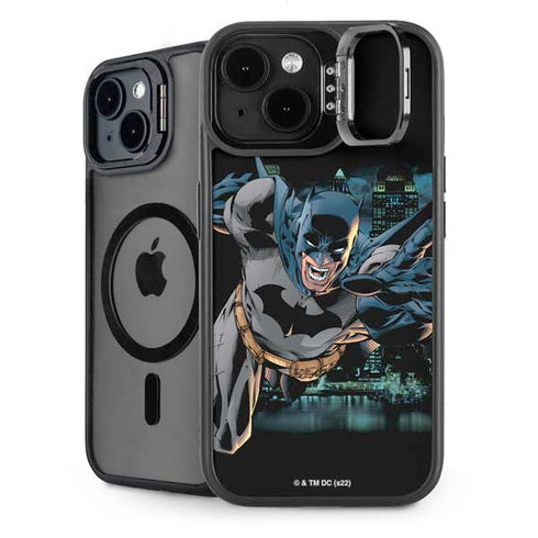 DC Comics Batman All Star Batman & Robin, The Boy Wonder Action Pose Art BY Jim Lee iPhone 14 Kickstand Case