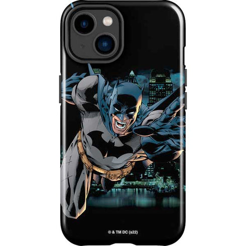 DC Comics Batman All Star Batman & Robin, The Boy Wonder Action Pose Art BY Jim Lee iPhone 15 Impact Case