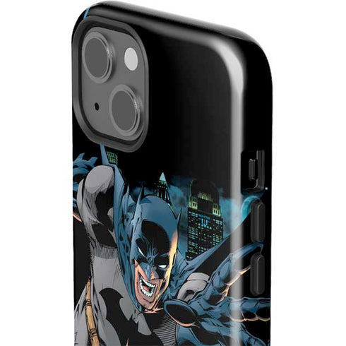 DC Comics Batman All Star Batman & Robin, The Boy Wonder Action Pose Art BY Jim Lee iPhone 15 Impact Case