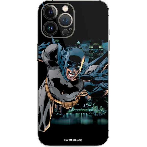 DC Comics Batman All Star Batman & Robin, The Boy Wonder Action Pose Art BY Jim Lee iPhone 15 Pro Max Skin