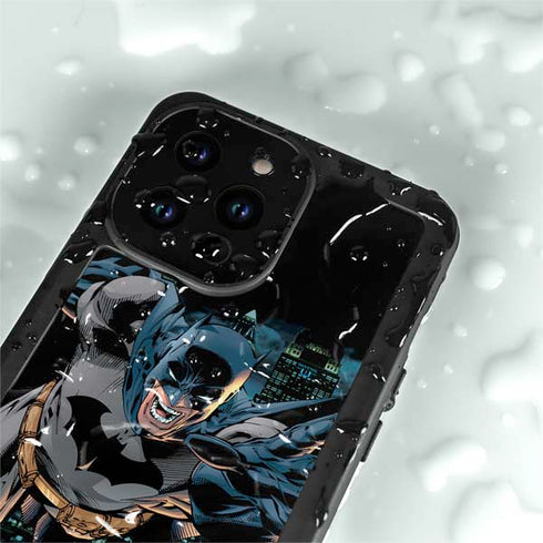 DC Comics Batman All Star Batman & Robin, The Boy Wonder Action Pose Art BY Jim Lee iPhone 15 Pro Waterproof Case