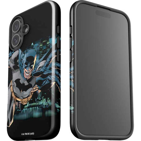 DC Comics Batman All Star Batman & Robin, The Boy Wonder Action Pose Art BY Jim Lee iPhone 16 Plus Impact Case