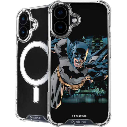 DC Comics Batman All Star Batman & Robin, The Boy Wonder Action Pose Art BY Jim Lee iPhone 16 Plus MagSafe Case