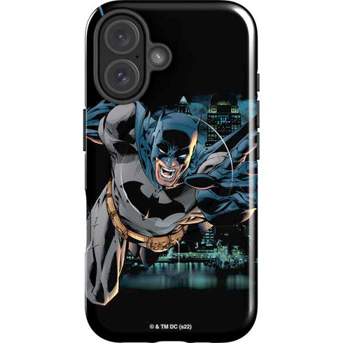 DC Comics Batman All Star Batman & Robin, The Boy Wonder Action Pose Art BY Jim Lee iPhone 16 Plus Magsafe Impact Case