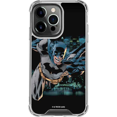 DC Comics Batman All Star Batman & Robin, The Boy Wonder Action Pose Art BY Jim Lee iPhone 16 Pro Max Clear Case