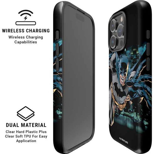 DC Comics Batman All Star Batman & Robin, The Boy Wonder Action Pose Art BY Jim Lee iPhone 16 Pro Max Magsafe Impact Case