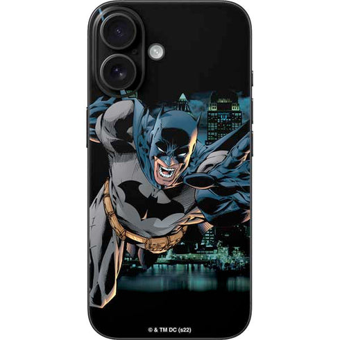 DC Comics Batman All Star Batman & Robin, The Boy Wonder Action Pose Art BY Jim Lee iPhone 16 Skin