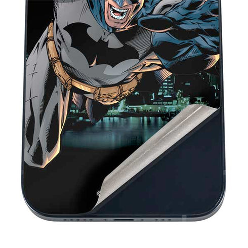DC Comics Batman All Star Batman & Robin, The Boy Wonder Action Pose Art BY Jim Lee iPhone 16 Skin