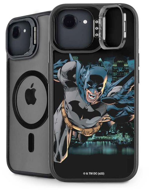 DC Comics Batman All Star Batman & Robin, The Boy Wonder Action Pose Art BY Jim Lee iPhone 16e Kickstand Case
