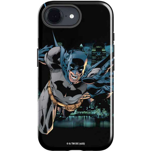 DC Comics Batman All Star Batman & Robin, The Boy Wonder Action Pose Art BY Jim Lee iPhone 16e Impact Case