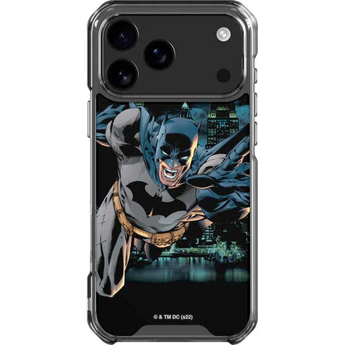 DC Comics Batman All Star Batman & Robin, The Boy Wonder Action Pose Art BY Jim Lee iPhone 18 Pro Max Clear Case