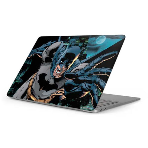 DC Comics Batman All Star Batman & Robin, The Boy Wonder Action Pose Art BY Jim Lee Apple MacBook Pro 16-inch Skin