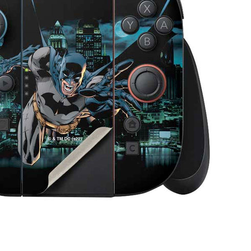 DC Comics Batman All Star Batman & Robin, The Boy Wonder Action Pose Art BY Jim Lee Nintendo Switch 2 (2025) Joy-Con Controller Skin