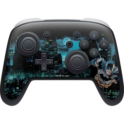 DC Comics Batman All Star Batman & Robin, The Boy Wonder Action Pose Art BY Jim Lee Nintendo Switch 2 (2025) Pro Controller Skin