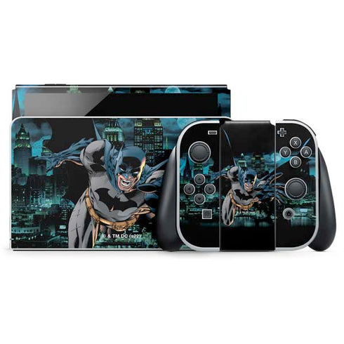 DC Comics Batman All Star Batman & Robin, The Boy Wonder Action Pose Art BY Jim Lee Nintendo Skins
