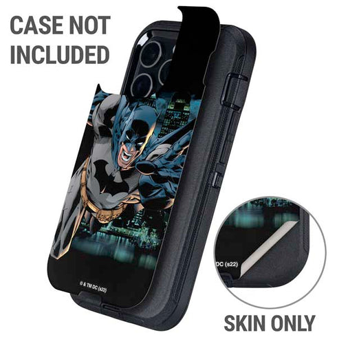 DC Comics Batman All Star Batman & Robin, The Boy Wonder Action Pose Art BY Jim Lee Otterbox Defender iPhone Skin