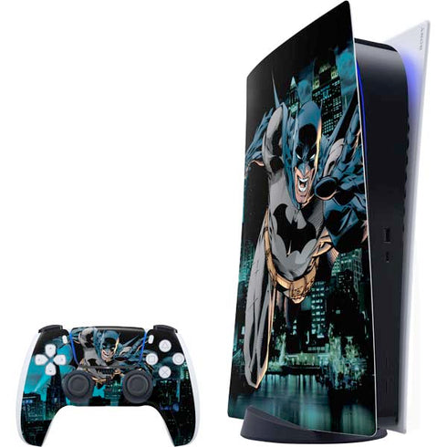 DC Comics Batman All Star Batman & Robin, The Boy Wonder Action Pose Art BY Jim Lee PlayStation PS5 Skins