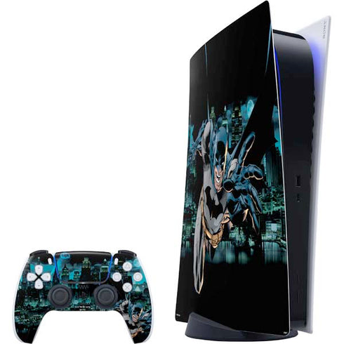 DC Comics Batman All Star Batman & Robin, The Boy Wonder Action Pose Art BY Jim Lee PlayStation PS5 Skins