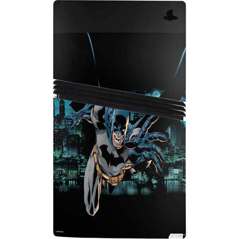 DC Comics Batman All Star Batman & Robin, The Boy Wonder Action Pose Art BY Jim Lee PS5 Pro Console Skin