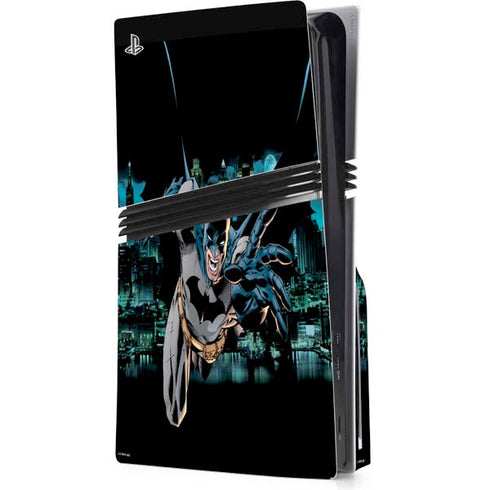 DC Comics Batman All Star Batman & Robin, The Boy Wonder Action Pose Art BY Jim Lee PS5 Pro Disk Console Skin