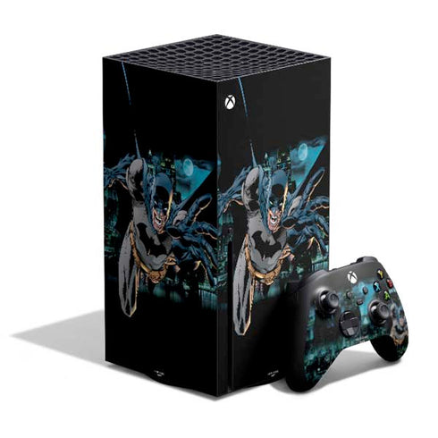DC Comics Batman All Star Batman & Robin, The Boy Wonder Action Pose Art BY Jim Lee Xbox Series X Bundle Skin