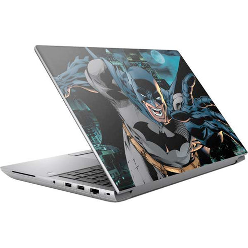 DC Comics Batman All Star Batman & Robin, The Boy Wonder Action Pose Art BY Jim Lee HP ZBook Fury 16 G10 Skin