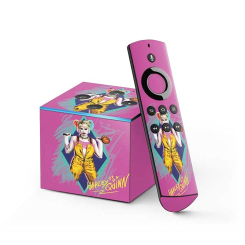 DC Comics Fierce Harley Quinn Fire TV Cube Skin
