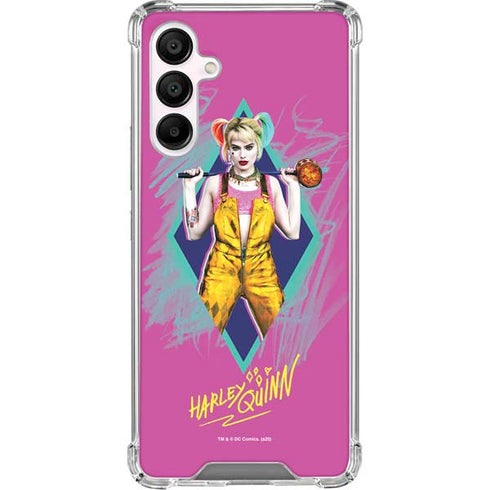 DC Comics Fierce Harley Quinn Galaxy A16 5G Clear Case