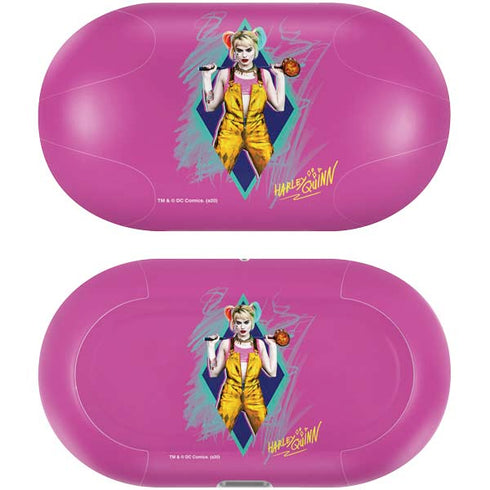 DC Comics Fierce Harley Quinn Galaxy Buds Plus Skin
