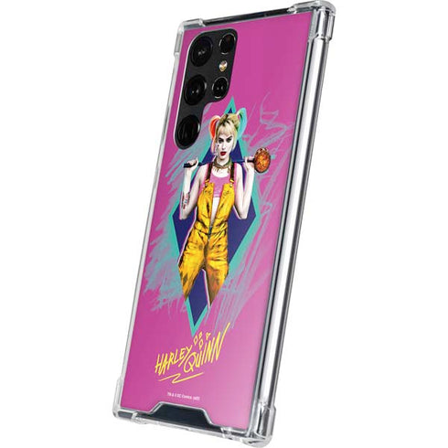 DC Comics Fierce Harley Quinn Galaxy S23 Ultra Clear Case