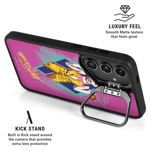 DC Comics Fierce Harley Quinn Galaxy S24 FE Kickstand Case