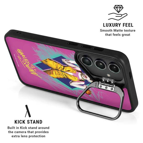 DC Comics Fierce Harley Quinn Galaxy S25 Plus Kickstand Case